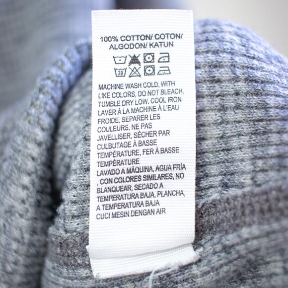 Lucky Brand Gray Henley Size Medium - Picture 6 of 6